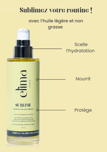 SUBLIME - L'huile de soin merveilleuse